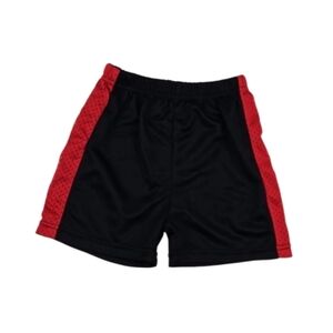 Toddler Boys 24 Months Shorts Black with Red Side Stripe Mesh Athletic Baby 24M